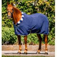 Manta polar Horseware Newmarket Cosy Fleece Cooler Marine witney Azul-marinho Manta polar Horseware Newmarket Cosy Fleece Cooler Marine witney Azul-marinho