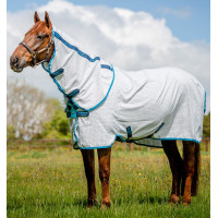 Cobertura anti-moscas Horseware Amigo Summer Plus CarreauxMarine / bleu électrique /Marine Cobertura anti-moscas Horseware Amigo Summer Plus CarreauxMarine / bleu électrique /Marine