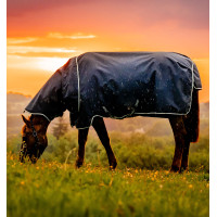 Capa Horseware Amigo Ripstop 900D Plus Pônei Turnout 100g Marine witney Azul-marinho