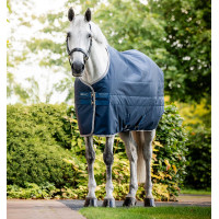 Cobertura de estábulo Horseware Ionic Therapy 50g Bleu imperial / argent /Marine