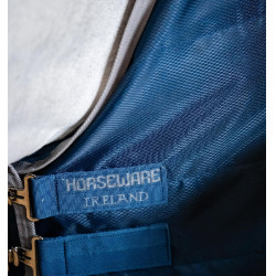 Cobertura de estábulo Horseware Ionic Therapy 50g Bleu imperial / argent /Marine Azul Cobertura de estábulo Horseware Ionic Therapy 50g Bleu imperial / argent /Marine Azul