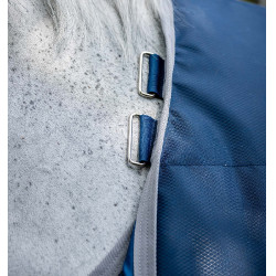 Cobertura de estábulo Horseware Ionic Therapy 50g Bleu imperial / argent /Marine Azul Cobertura de estábulo Horseware Ionic Therapy 50g Bleu imperial / argent /Marine Azul