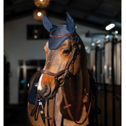 Touca anti-moscas Horseware Amigo Earnet Marinho Azul-marinho
