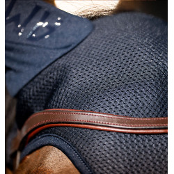 Touca anti-moscas Horseware Amigo Earnet Marinho Azul-marinho