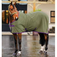 Manta Horseware Amigo Fleece Cooler Amora / winterberry / taupe
