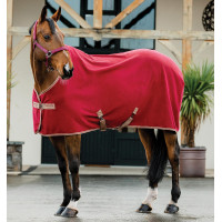 Manta Horseware Amigo Fleece Cooler Amora / toupeira Vermelho Manta Horseware Amigo Fleece Cooler Amora / toupeira Vermelho