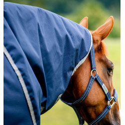 Capa Amigo Ripstop Horseware 900D Plus Turnout 100g Marinho / cinza titânio Azul-marinho