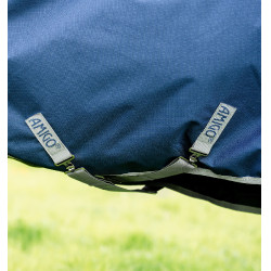 Capa Amigo Ripstop Horseware 900D Turnout 0g Marinho / cinza titânio Azul-marinho Capa Amigo Ripstop Horseware 900D Turnout 0g Marinho / cinza titânio Azul-marinho