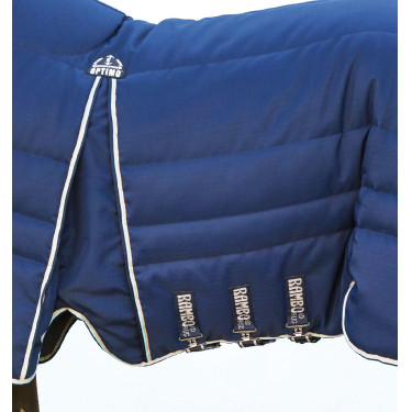 Cobertura Horseware Rambo Optimo Stable Plus 400g Marinho / bege / azul / marinho Cobertura Horseware Rambo Optimo Stable Plus 400g Marinho / bege / azul / marinho