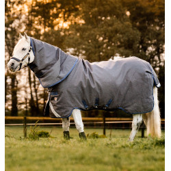 Capa Horseware Rhino Hexstop Plus Turnout 100g Cinza / índigo / marinho Cinzento Capa Horseware Rhino Hexstop Plus Turnout 100g Cinza / índigo / marinho Cinzento