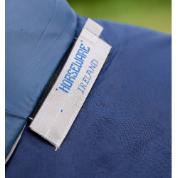 Pescoço Horseware 150g para manta Rhino Original Preto / cinza titânio / azul clássico