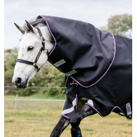 Pescoço Horseware 150g para manta Rambo Supreme 1680D Marinho / bordô / empoeirado Azul-marinho