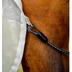Capa anti-moscas Horseware Amigo AmECO Combi 0g Verde-azulado / cinza Capa anti-moscas Horseware Amigo AmECO Combi 0g Verde-azulado / cinza