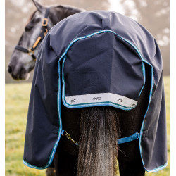 Capa Horseware Amigo Bravo 12 50g Turnout Marinho / turquesa Azul