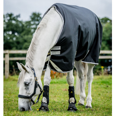 Capa Horseware Amigo Bravo 12 50g Turnout Preto / cinza titânio / prata Capa Horseware Amigo Bravo 12 50g Turnout Preto / cinza titânio / prata