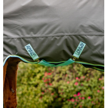 Capa Horseware Amigo Hero Ripstop Turnout forrada com polar 50g Capa Horseware Amigo Hero Ripstop Turnout forrada com polar 50g
