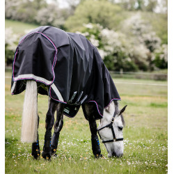 Cobertura Horseware Rambo Supreme Turnout Vari-layer 1680D 250g Marinho / bordô Azul