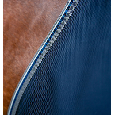 Cobertura Horseware Rambo Supreme Turnout Vari-layer 1680D 250g Marinho / tempestade / cinza prateado Cobertura Horseware Rambo Supreme Turnout Vari-layer 1680D 250g Marinho / tempestade / cinza prateado