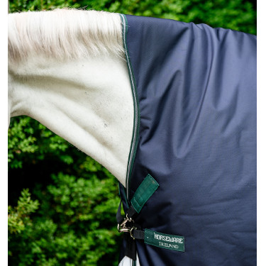 Capa de exterior Horseware Rambo Wug 200g Marinho / verde caçador / prata Azul-marinho Capa de exterior Horseware Rambo Wug 200g Marinho / verde caçador / prata Azul-marinho