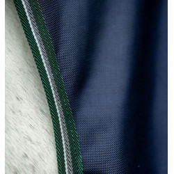 Capa de exterior Horseware Rambo Wug 50g 1000D Marinho / verde caçador / prata Azul-marinho Capa de exterior Horseware Rambo Wug 50g 1000D Marinho / verde caçador / prata Azul-marinho
