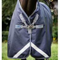 Coberturas Horseware Rambo Optimo 3 em 1 Split Tecnologia Marinho / tempestade / cinza prateado Azul-marinho