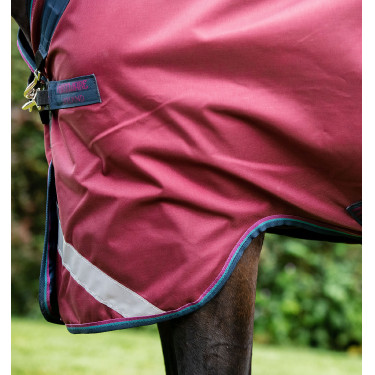 Capa Horseware Rambo Original 0g com Leg Arches Bordéus Bord&amp;ocirc;