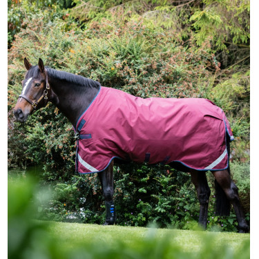 Capa Horseware Rambo Original 0g com Leg Arches Bordéus Bord&amp;ocirc;