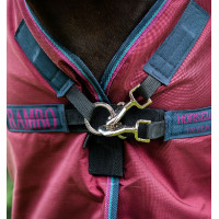 Capa Horseware Rambo Original 0g com Leg Arches Bordéus Bordô Capa Horseware Rambo Original 0g com Leg Arches Bordéus Bordô