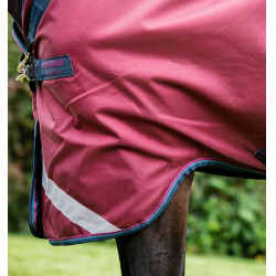 Capa Horseware Rambo Original 0g com Leg Arches Bordéus Bordô Capa Horseware Rambo Original 0g com Leg Arches Bordéus Bordô