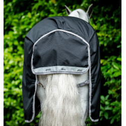 Capa Horseware Amigo® Bravo 12 Plus 400g 1200D Preto / cinza titânio / prata Capa Horseware Amigo® Bravo 12 Plus 400g 1200D Preto / cinza titânio / prata