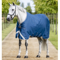 Capa Horseware Ionic Therapy Turnout 100g Bleu imperial / argent /Marine Azul Capa Horseware Ionic Therapy Turnout 100g Bleu imperial / argent /Marine Azul