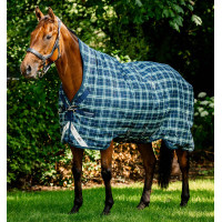Capa Horseware Rhino Wug Turnout 0g Hunter check /Marine / vert Motivos