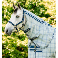 Cobre-pescoço anti-moscas Horseware Newmarket Marine witney Azul-marinho Cobre-pescoço anti-moscas Horseware Newmarket Marine witney Azul-marinho