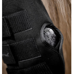 Protetor de jarrete Horseware Ice Gel Preto / preto Protetor de jarrete Horseware Ice Gel Preto / preto