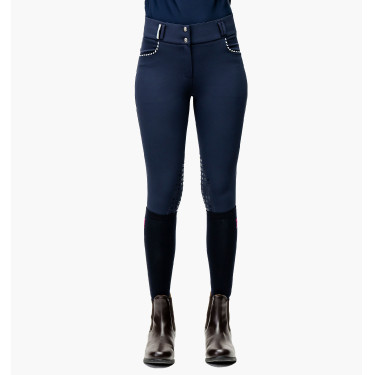 Calça Horseware Newmarket cintura média com grip nos joelhos Calça Horseware Newmarket cintura média com grip nos joelhos