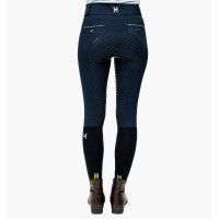 Calça Horseware Newmarket cintura média com culote inteiro Marinho / marinho Azul