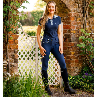 Calça Horseware Newmarket cintura alta com assento completo Calça Horseware Newmarket cintura alta com assento completo