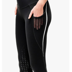 Legging de equitação Horseware Formfit grip nos joelhos Preto Legging de equitação Horseware Formfit grip nos joelhos Preto