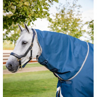 Cobre-pescoço Horseware Ionic Therapy Turnout 0g Bleu imperial / argent /Marine Azul Cobre-pescoço Horseware Ionic Therapy Turnout 0g Bleu imperial / argent /Marine Azul