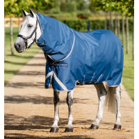 Cobre-pescoço Horseware Ionic Therapy Turnout 0g Bleu imperial / argent /Marine Azul Cobre-pescoço Horseware Ionic Therapy Turnout 0g Bleu imperial / argent /Marine Azul
