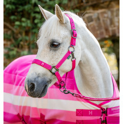 Cobertor de lã Horseware Newmarket Poney Fleece Cooler Rose Witney Rosa