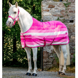 Cobertor de lã Horseware Newmarket Poney Fleece Cooler Rose Witney Rosa
