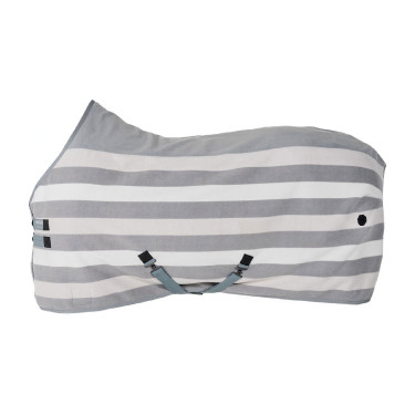Cobertor de lã Horseware Newmarket Poney Fleece Cooler Carvão de madeira witney Cinzento