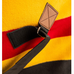 Manta polar Horseware Newmarket Fleece Cooler Ouro branco