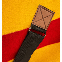 Manta polar Horseware Newmarket Fleece Cooler Ouro branco