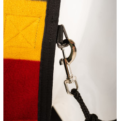 Manta polar Horseware Newmarket Fleece Cooler Ouro branco