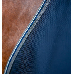 Capa Horseware Rambo 1680D Turnout 0g Marinho / tempestade / cinza prateado Azul-marinho