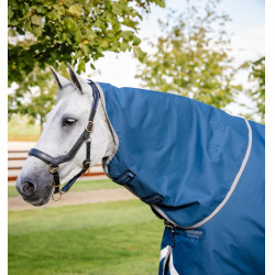 Capa Horseware Ionic Therapy Turnout 100g Bleu imperial / argent /Marine Azul Capa Horseware Ionic Therapy Turnout 100g Bleu imperial / argent /Marine Azul