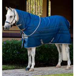 Cobertura de estábulo Horseware Amigo Ripstop Insulator Plus 200g Marinho / cinza titânio Azul-marinho Cobertura de estábulo Horseware Amigo Ripstop Insulator Plus 200g Marinho / cinza titânio Azul-marinho