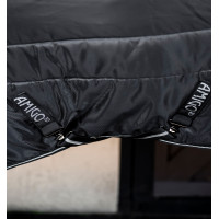 Cobertura de estábulo Horseware Amigo Ripstop Insulator 350g Preto / preto / prata